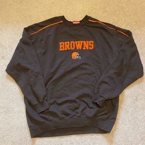 vintage cleveland browns crewneck